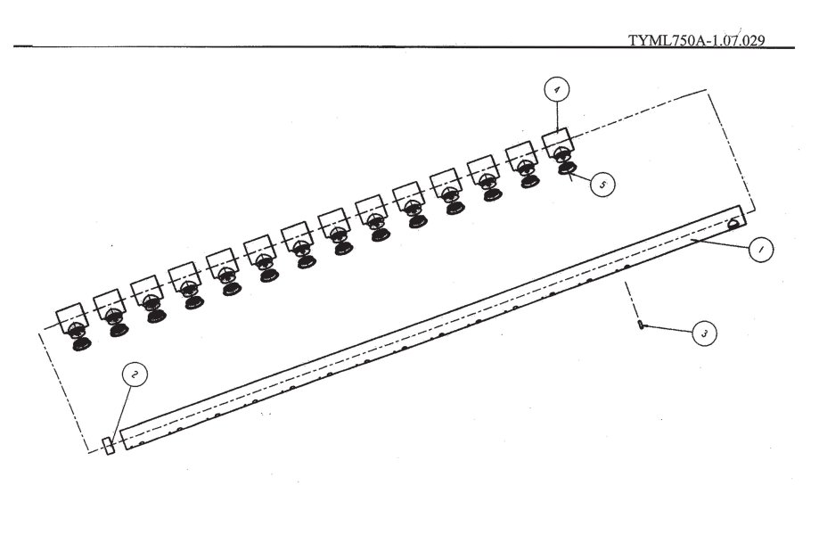 TYM750A SUCKER BAR